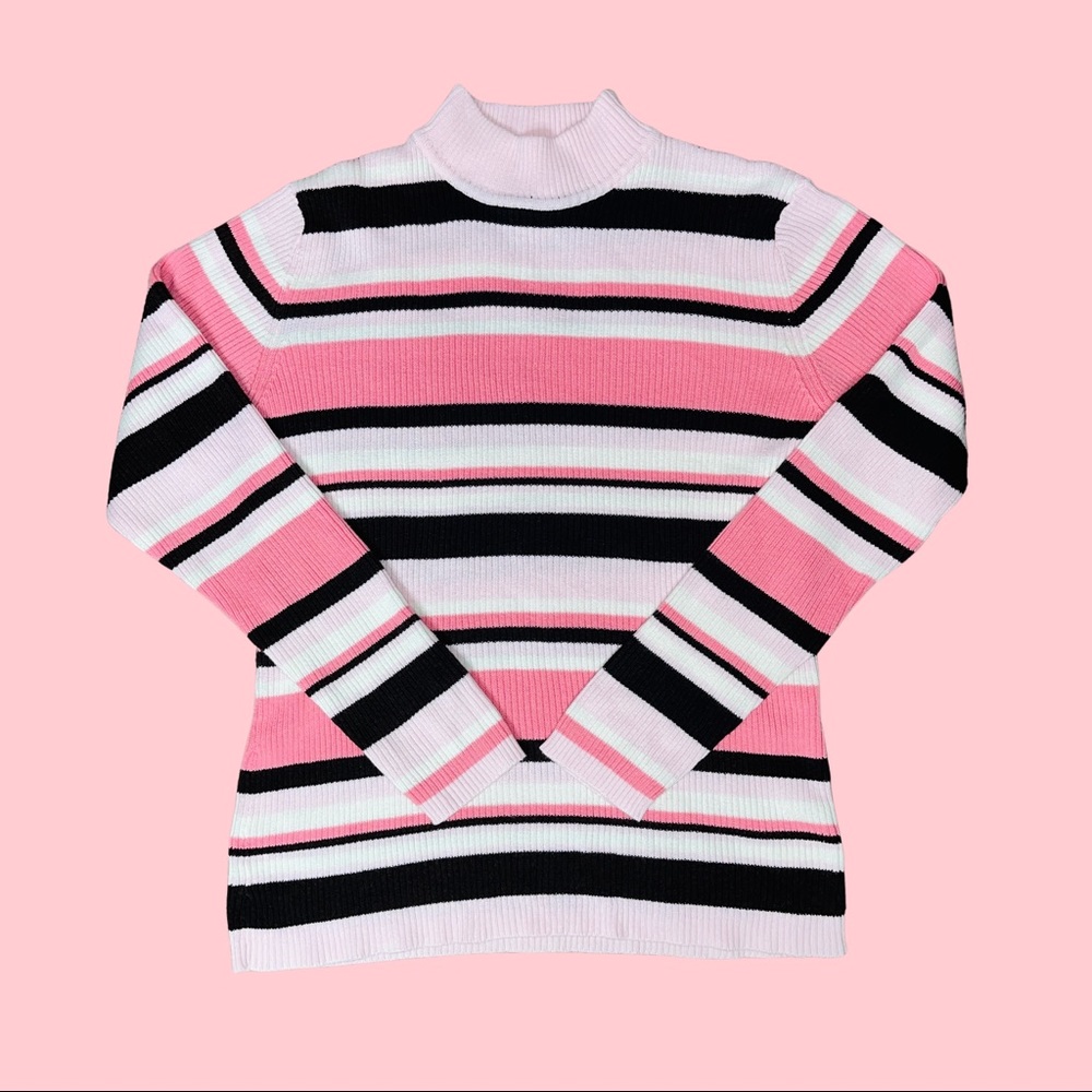 Multi Color Turtleneck Sweater for Fall/Winter